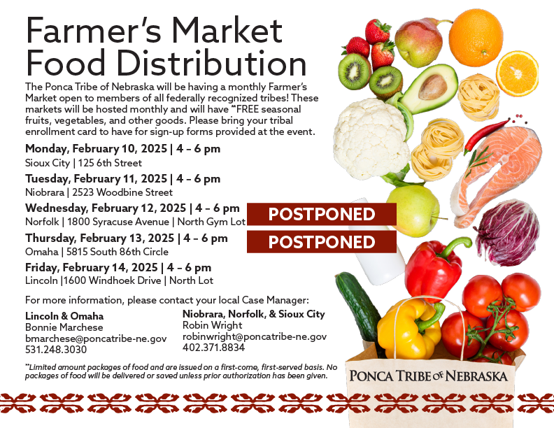 Read more about the article Food Distributions Postponed in Norfolk and Omaha