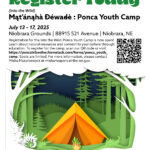 Registration for the Into the Wild: Ponca Youth Camp is now open!