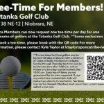 Tee-Time For Members at Tatanka Golf Club.!