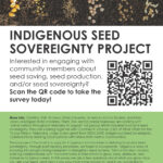 INDIGENOUS SEED SOVEREIGNTY PROJECT SURVEY